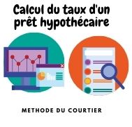 Comment un courtier fait-il le calcul du taux d’un prêt hypothécaire ?