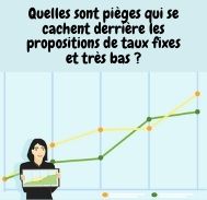 Les pièges a éviter sur les offres rachat de crédit a taux fixes et très bas