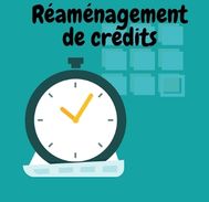 Réaménagement de crédits définition