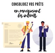 Consolidation de ses prêts en renégociant les intérêts