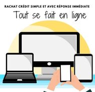 Solution de rachat de crédit simple et réponse immédiate en ligne