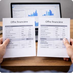 Comparer les offres bancaires de rachat de crédit