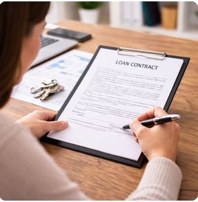 Signature et préparation du dossier de rachat de crédit