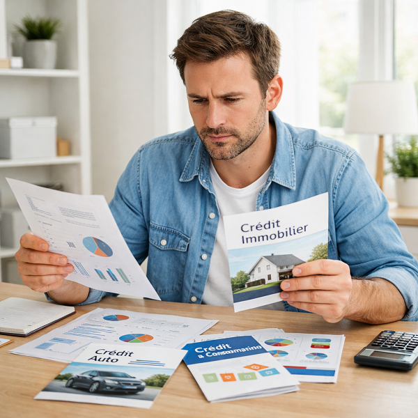 Prêt bancaire et types de crédits